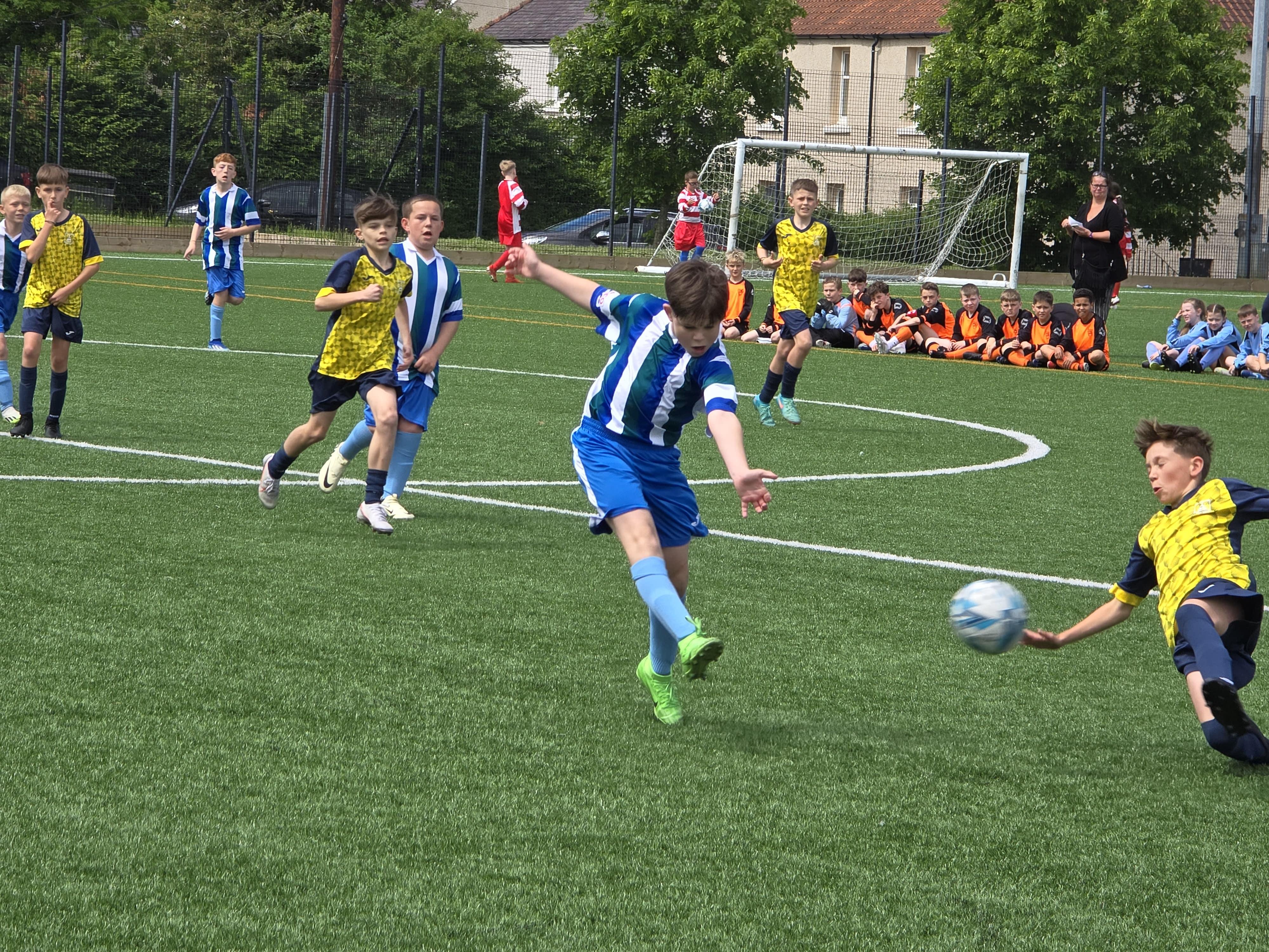 St Josephs score against St Ninians